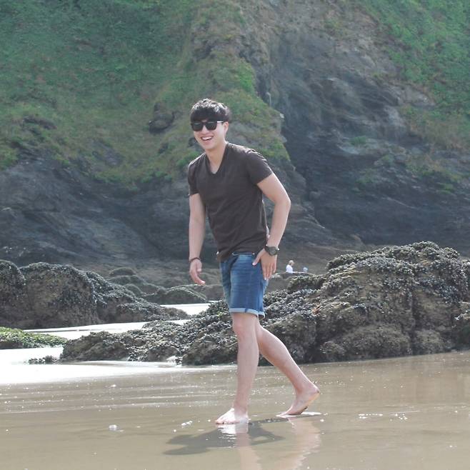 추락 사고로 전신 마비 판정을 받은 박위가 과거 사진을 공개했다. /사진=인스타그램 갈무리