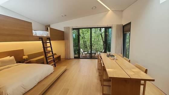 수락휴 4인실 실내. /사진제공=노원구