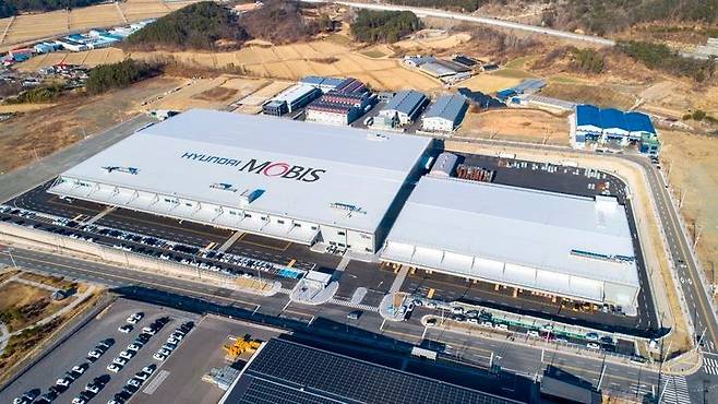 경북 경주시 명계3일반산업단지에 들어선 현대모비스 영남물류센터 전경. (사진=현대모비스 제공) *재판매 및 DB 금지