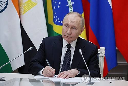 블라디미르 푸틴 러시아 대통령 [로이터 연합뉴스. 재판매 및 DB 금지]