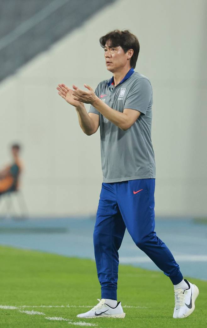 홍명보 감독. 연합뉴스