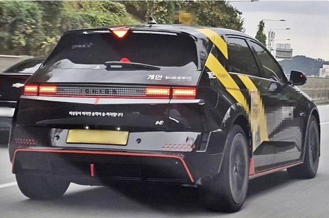 아이오닉 5N 택시. 사진=클리앙 갈무리