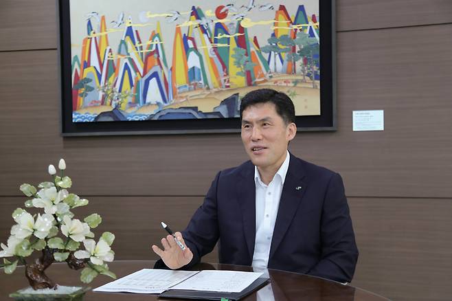 문희구 LH 대구경북본부장이 7월1일 대구에 있는 본부 건물에서 시사저널과 인터뷰를 하고 있다. ⓒLH 대구경북본부