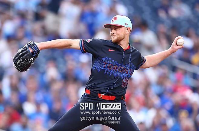▲ 올 시즌 구단의 기대 이상 활약을 펼치면서 토론토 선발진의 구세주로 각광받고 있는 에릭 라우어