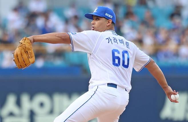 ▲ 가라비토는 원 소속 구단 텍사스에서 판매 불가 선수였지만, 사정이 달라진 틈을 삼성이 잘 파고 들었다 ⓒ삼성라이온즈