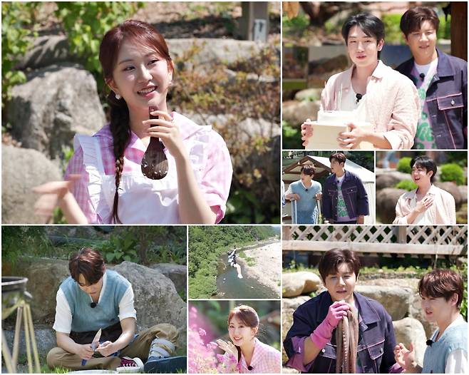 박서진, 목발 짚고 부상 투혼?! '여름 단합대회' [한일톱텐쇼]