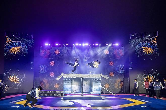 '강원·춘천 세계태권도문화축제' 다이내믹 태권도대회 [조직위 제공.재판매 및 DB 금지]