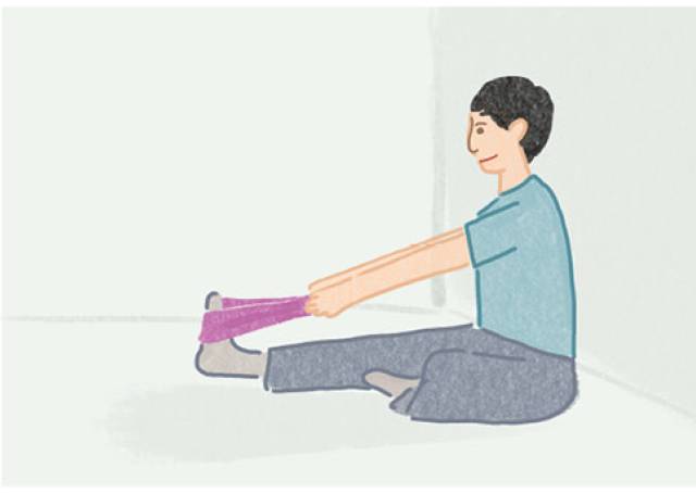 밴드 스트레칭.