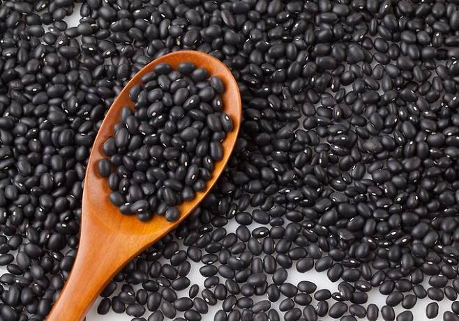 검은 콩을 젊을 때부터 장기간 먹으면 나이 들어 모발 건강에도 도움이 된다, [사진=클립아트코리아]