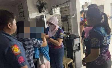 필리핀 현지 경찰이 한국인 유튜버 A씨를 검거한 당시 현장. / 필리핀 아동 성학대 및 착취 방지 국가조정센터(NCC-OSAEC-CSAEM)