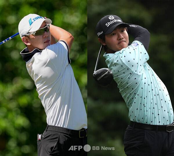 2025년 미국프로골프(PGA) ISCO 챔피언십에 출전하는 노승열, 김성현 프로. 사진제공=ⓒAFPBBNews = News1