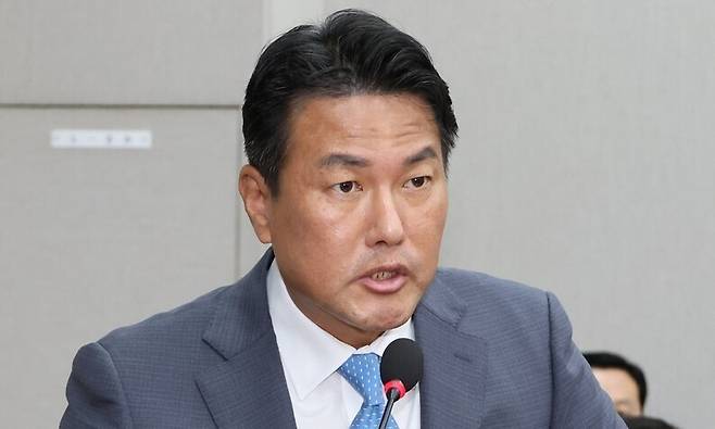 김태효 국가안보실 1차장이 지난해 8월 서울 여의도 국회에서 열린 운영위원회 전체회의에서 위원 질의에 답하고 있다. 연합뉴스