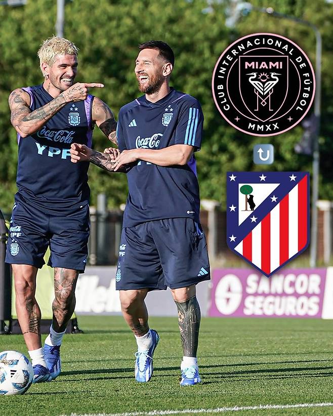 8일 인터 마이애미 이적설에 이름을 올린 데 폴(왼쪽). 사진=ESPN