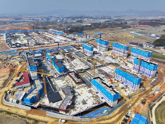 지방 한 아파트 건설 현장. 기사 내용과 관련 없는 사진. [사진=연합뉴스]