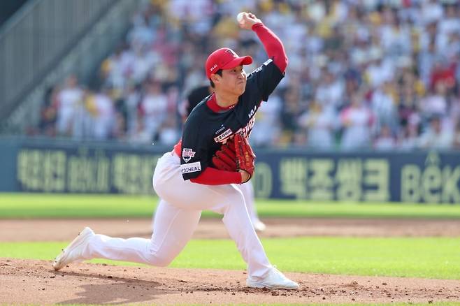 ▲역투하는 윤영철 [KIA 타이거즈]