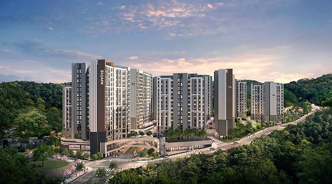 대전 문화공원 수자인 투시도. [사진 출처 = BS한양]