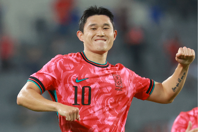 결승골의 주인공! 이동경. 사진=연합뉴스 제공