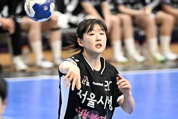 사진 서울시청 조은빈, 사진 제공=한국핸드볼연맹
