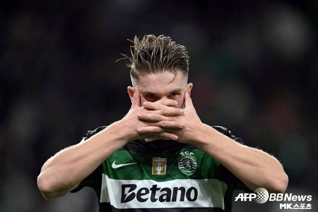 요케레스는 지난 두 시즌 동안 97골 26도움을 기록, 최고의 활약을 펼쳤다. 최전방 공격수로서 갖춰야 할 모든 요소를 가지고 있다는 평가다. 사진=AFPBBNews=News1