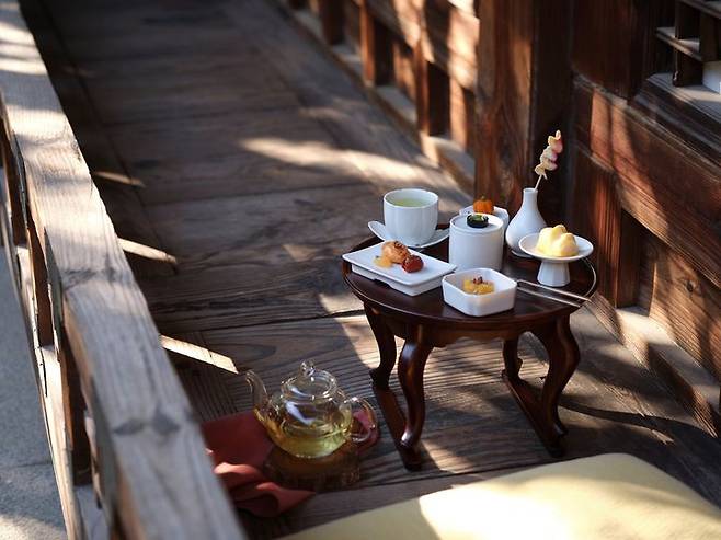 '고호재 다과상' (사진=한국의집 ) *재판매 및 DB 금지