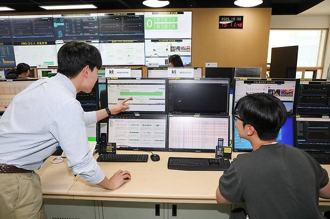 [서울=뉴시스] KT가 임직원의 정보보호 경각심 고취를 위해 매월 시큐리티데이를 운영하고 있다. (사진=KT 제공) *재판매 및 DB 금지