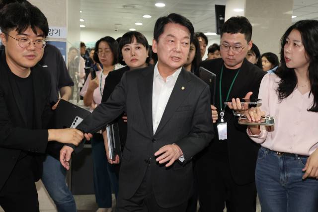 혁신위원장 사퇴한 안철수 의원. 연합뉴스