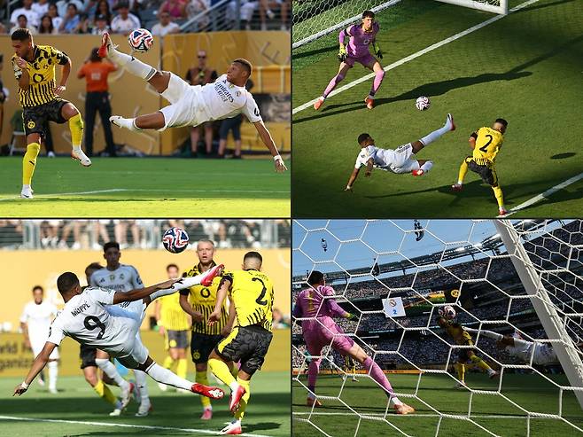 킬리안 음바페의 득점. AFP 연합뉴스