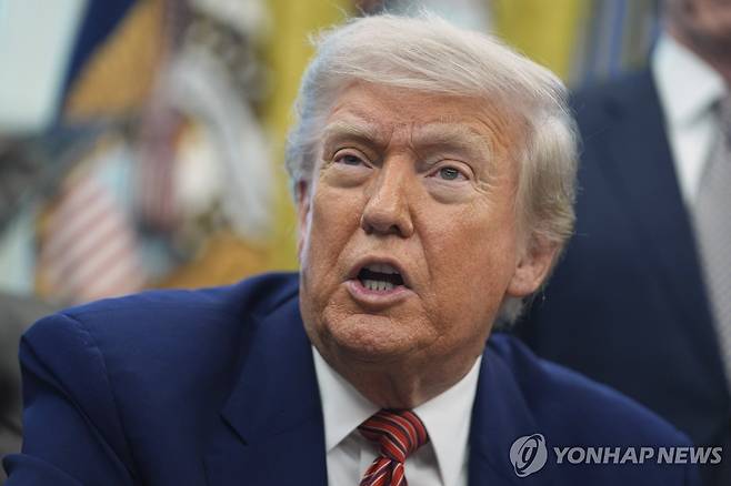 도널드 트럼프 미국 대통령 [AP=연합뉴스 자료사진]