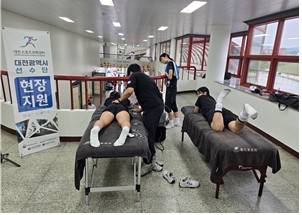 제63회 전국남녀종별펜싱선수권대회 현장지원 모습 [대전시체육회 제공. 재판매 및 DB 금지]