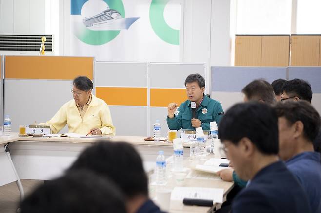 울릉군 글로벌 그린아일랜드 용역 착수 보고회 [울릉군 제공. 재판매 및 DB 금지]