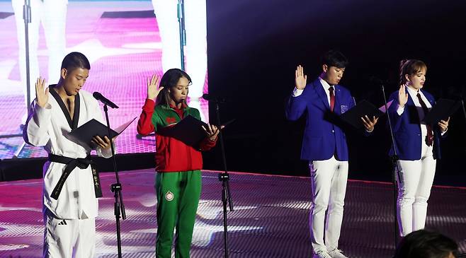 세계태권도문화축제 선수 및 심판 선거 [촬영 이상학]