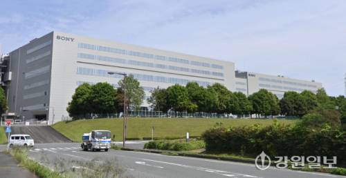 구마모토에 위치한 TSMC 공장과 인접해있는 소니공장 전경. 구마모토=박승선기자