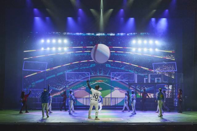 '야구왕, 마린스!' 부산 공연 모습. 라이브(주) 제공