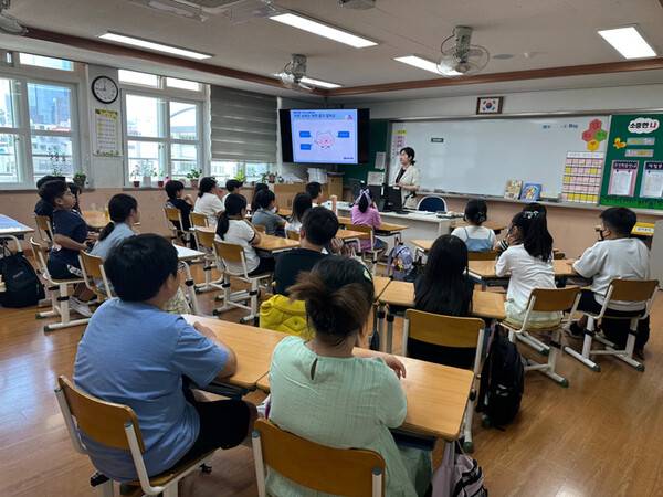 제주은행 월랑초등학교 금융교육.