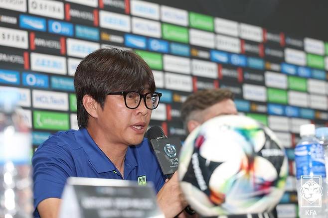 신상우 여자축구대표팀 감독. (대한축구협회 제공)