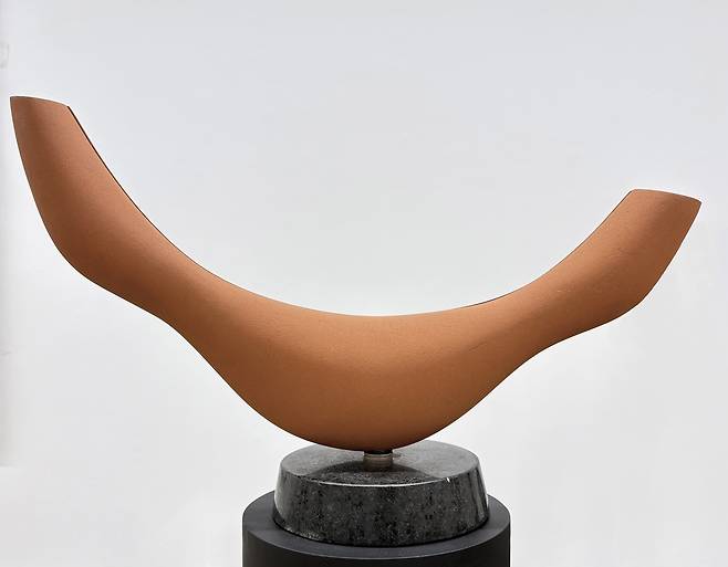 류훈, 공존(Coexistence), 2010, 테라코타 Terracotta, 36x6x68cm (학고재 제공)