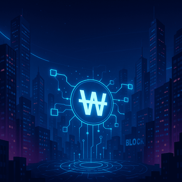 원화 스테이블코인 이미지(사진=ChatGPT)