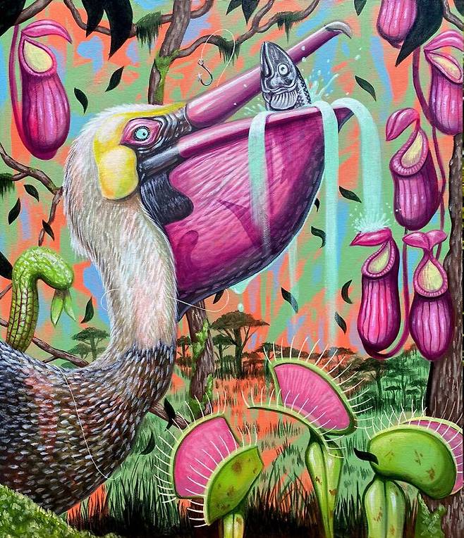 라이언 킴, 'Communion'. 70.0×60.0cm. /갤러리 가이아