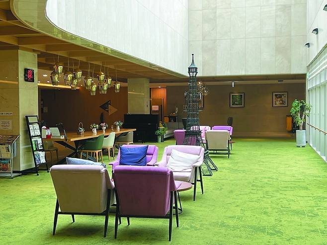 사이언스빌리지 ‘선큰 라운지’.