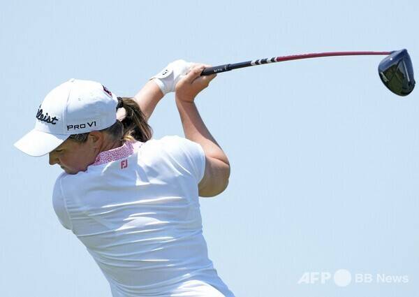 2025년 미국여자프로골프(LPGA) 투어 메이저 골프대회 아문디 에비앙 챔피언십에 출전하는 아마추어 선수 로티 워드. 사진제공=ⓒAFPBBNews = News1