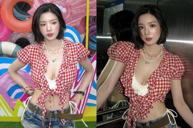 가수 권은비는 지난 6일 경기도 고양시 킨텍스에서 열린 '워터밤 서울 2025(WATERBOMB SEOUL 2025)' 무대에 올랐다. 가수 권은비가 권은비 SNS