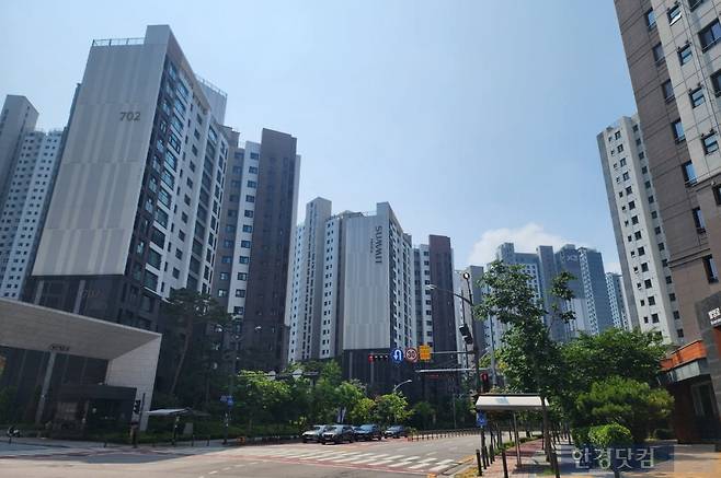 과천시 부림동 일대 아파트 단지 모습. 사진=오세성 한경닷컴 기자