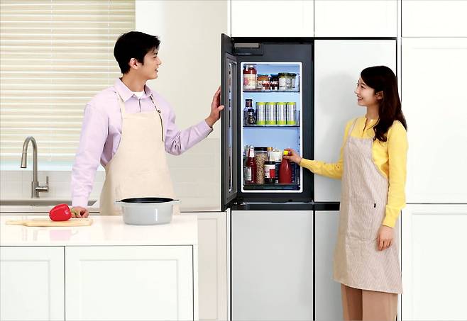 삼성전자의 비스포크 AI 하이브리드 키친핏 맥스.   삼성전자 제공