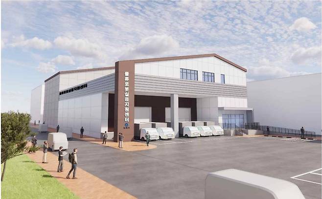 경남 김해 물류로봇 실증지원센터. 경남도 제공