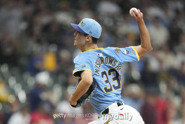 밀워키 브루어스 제이콥 미시오로스키./게티이미지코리아