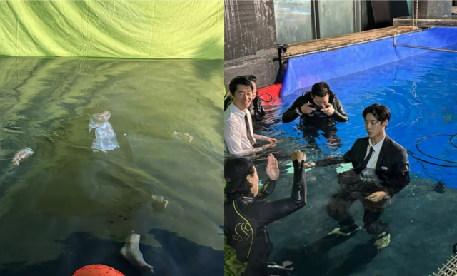 배우 추영우가 드라마 촬영 비하인드 사진을 공개했다. / 추영우 인스타그램 캡처