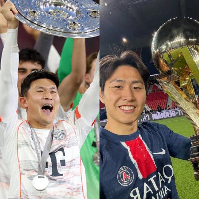 [사진] 김민재와 이강인 ⓒGettyimages(무단전재 및 재배포 금지), 이강인 소셜 미디어 계정