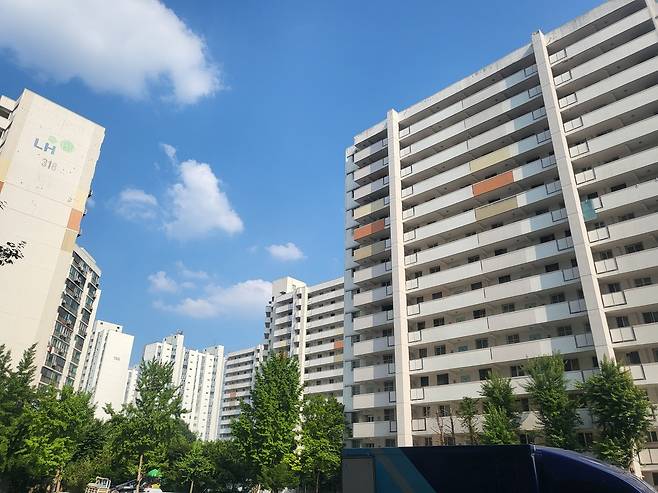 서울 도봉구 창동에 위치한 창동주공3단지 아파트 전경.