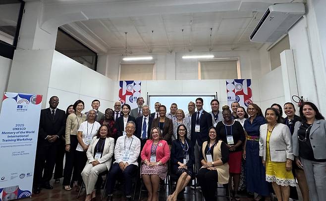 2025 유네스코 세계기록유산 국제 역량 강화 워크숍 개회식  [국가유산청 제공. 재판매 및 DB 금지]