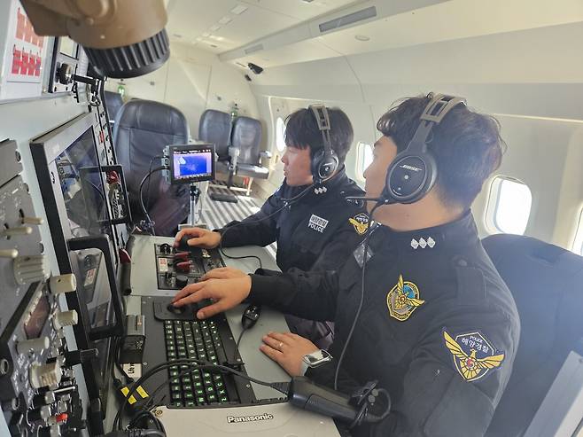 해경 항공 순찰 [해경청 제공, 재판매 및 DB 금지]